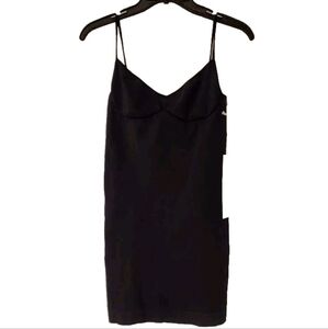 THATCHER by Alisse Thatcher Shapewear dress in black size XS/S